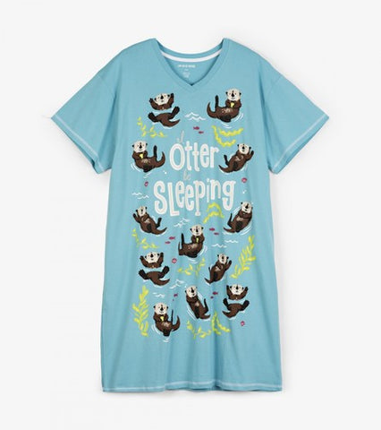 Sleepshirt One Size - I Otter Be Sleeping