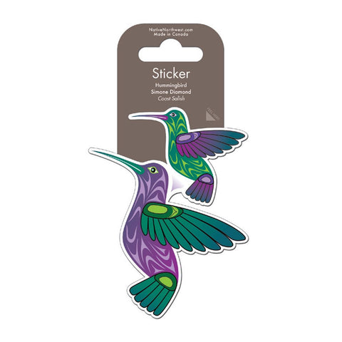 Sticker - Hummingbird by Simone Diamond