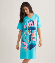 Women's Sleepshirt: Nauti Girl