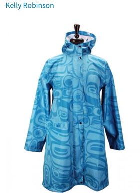 Kelly Robinson Raven Transforming Rain Coat
